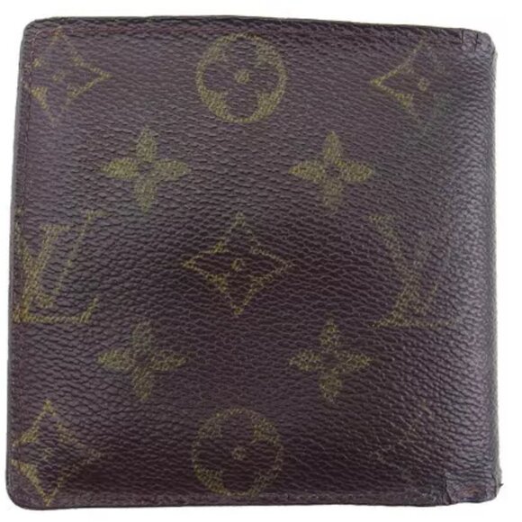 LOUIS VUITTON Bifold Wallet Monogram Authentic Used - Picture 2 of 9